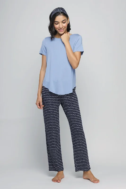 Calming Blue Pajama Set