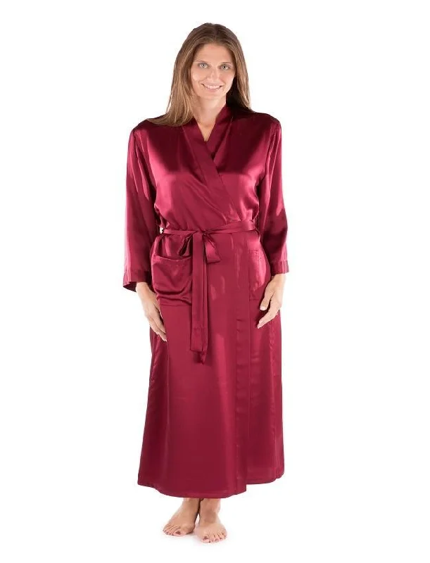 Dark Red Color Long Gown - Gwn48-Dr