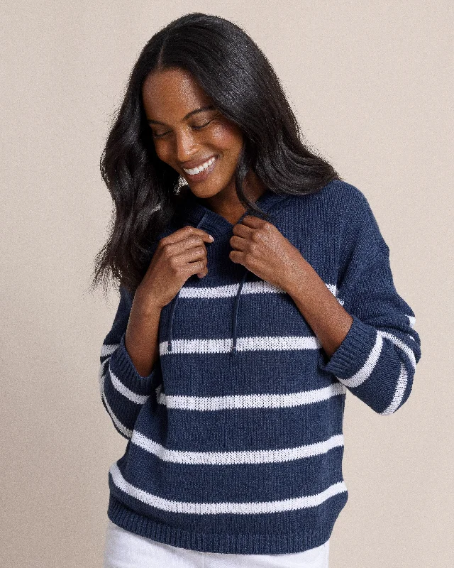 Everlee Striped Hoodie Sweater