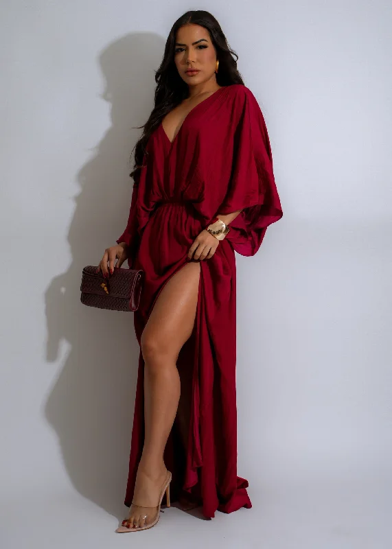 Siren’s Allure Maxi Dress Red