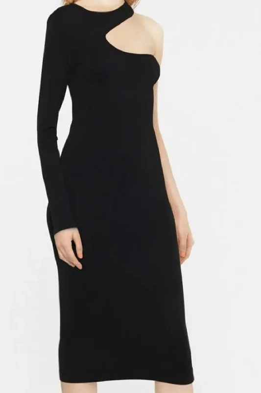 Astral Black Dress