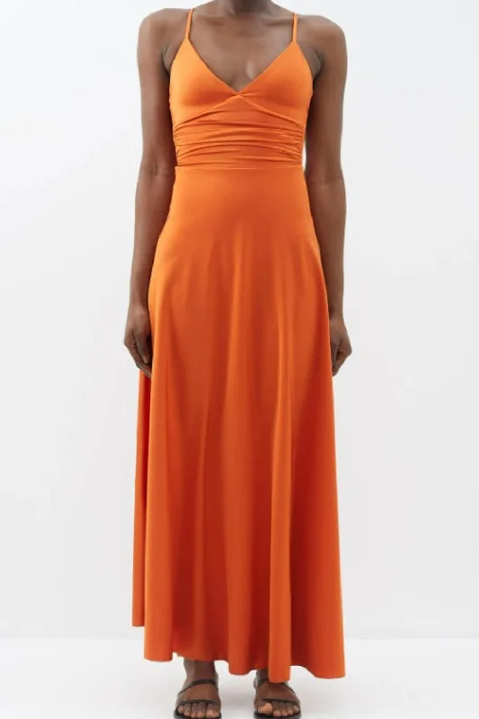 Cheongdo Orange Dress