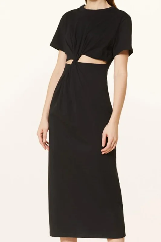 Elemental Black Dress