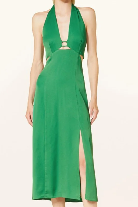 Flora Green Dress