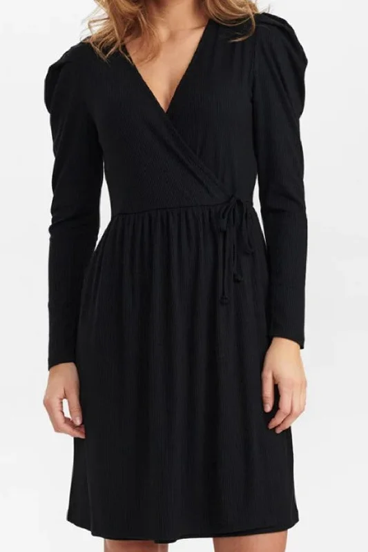 Labyrinth Black Dress