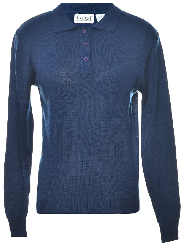 Navy Jumper - M