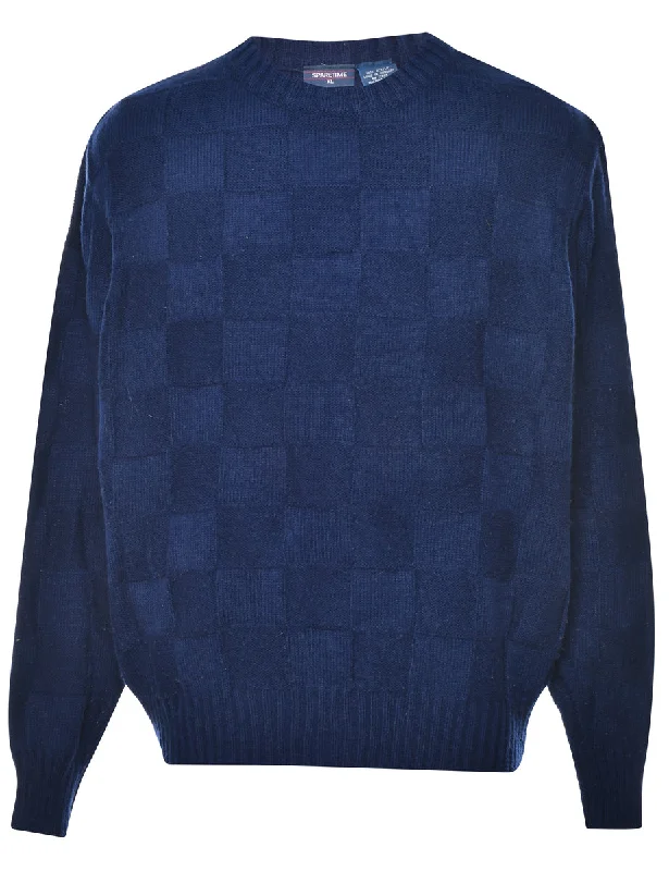 Navy Jumper - XL