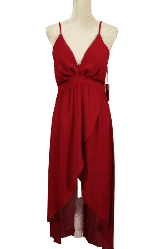 IRIS women's red dress size L