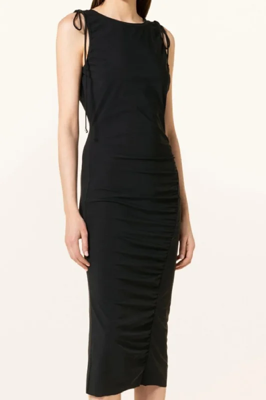 Organic  Black Dress