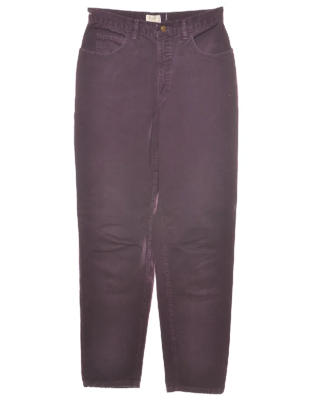 Purple Tapered Jeans - W29 L32