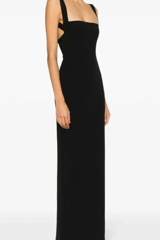 Quassia Black Dress