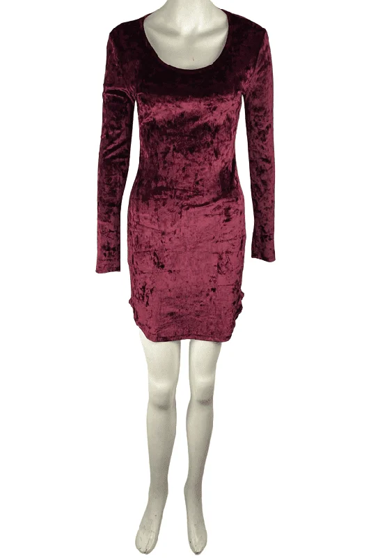 Rue 21 women's burgundy dress size S