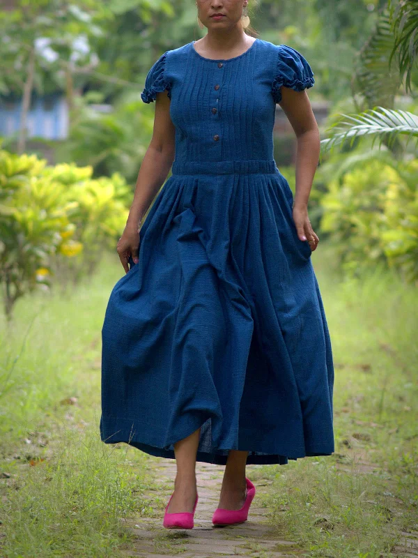 Damsels Joy Dress In Blue