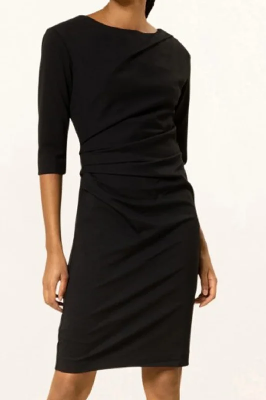 Wooded Black Dress