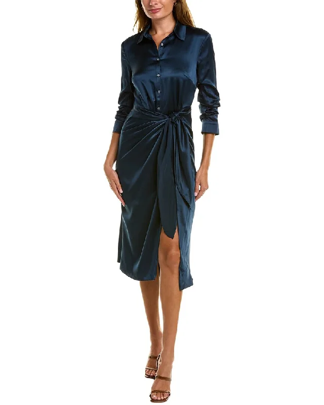 Cinq à Sept Jacey Silk Shirtdress