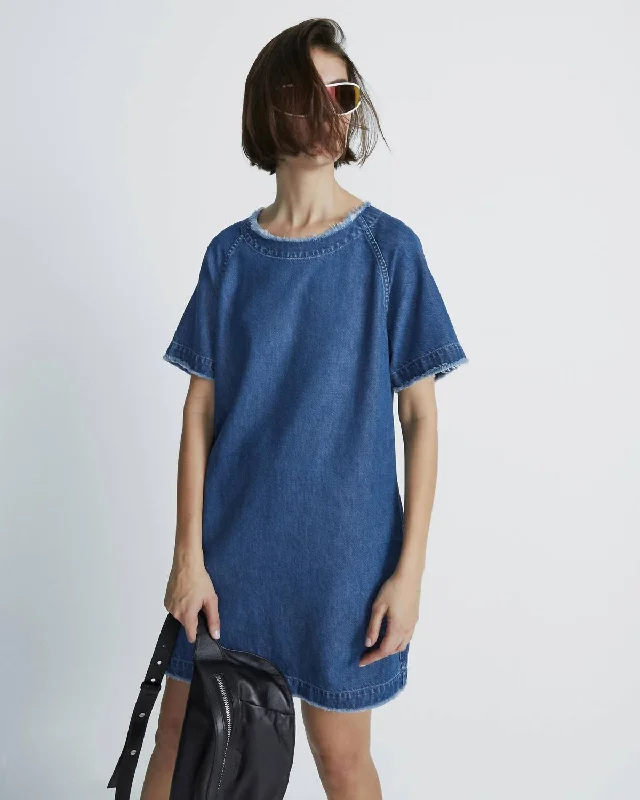 Justine Shirt Dress In Suki